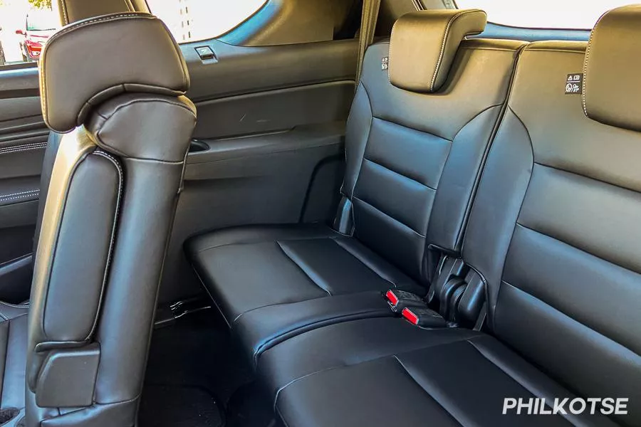 A picture of the Honda BR-V's third row