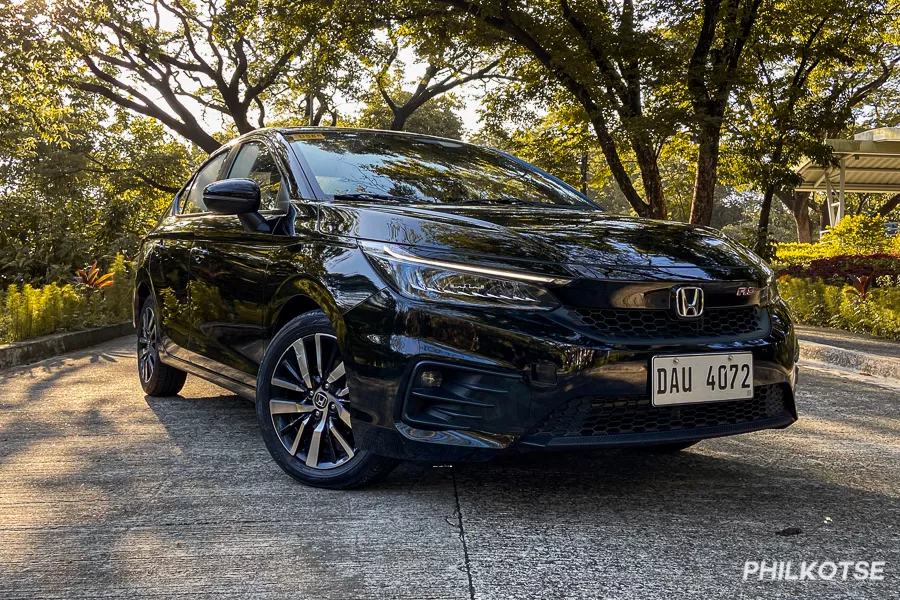 Honda City RS in Crystal Black Pearl