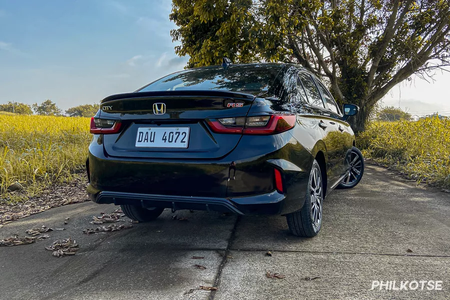 Honda City rear view
