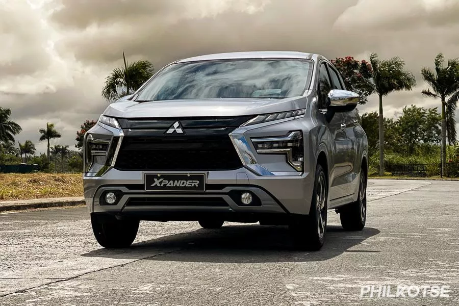 A picture of the facelifted Mitsubishi Xpander