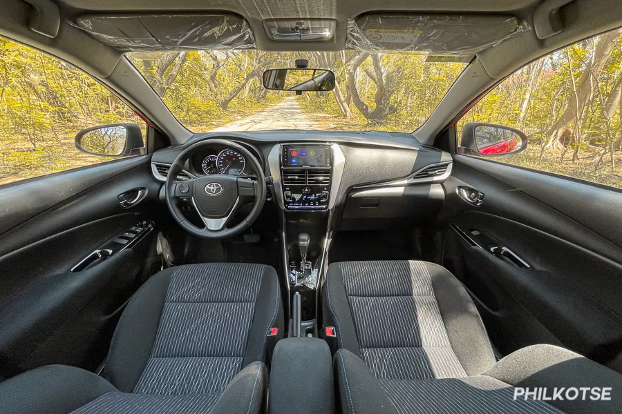Toyota Vios interior view