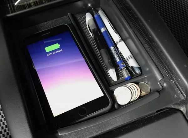 in-car wireless phone charger