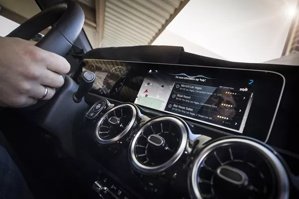 Infotainment system in car
