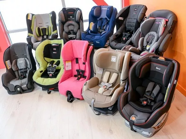 Different car seats type