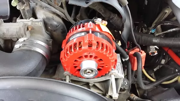installing car alternator