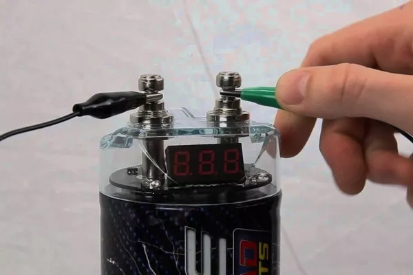 A car audio capacitor 