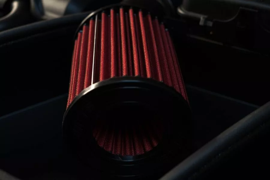 An air filter of a car