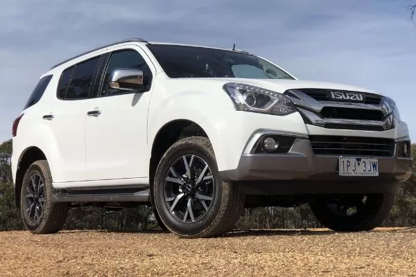 A picture of the 2019 Isuzu Mu-X