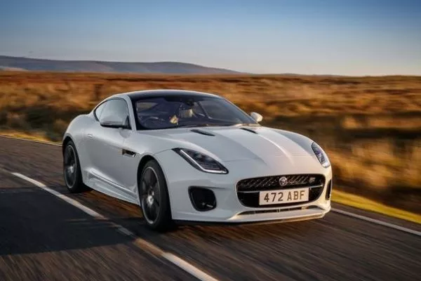 Jaguar F Type on the Road