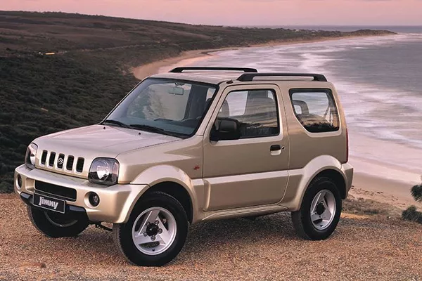 A picture of a suzuki jimny