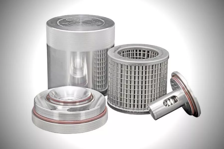 A picture of a washable K&N washable oil filter