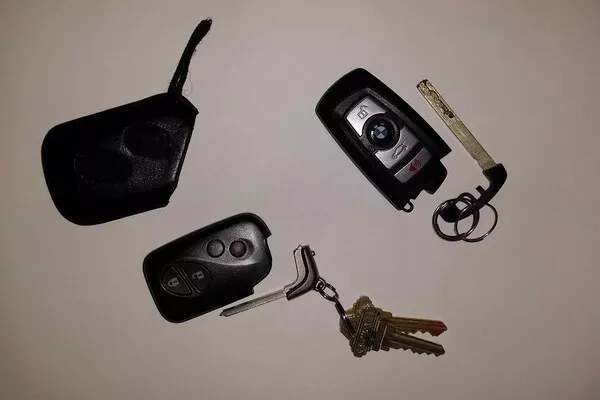 Damaged key fobs