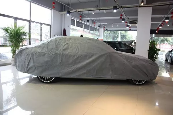 Car covers can be used when storing vehicles for long-term storage Car with car cover