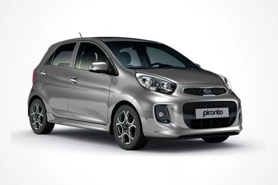 Kia Picanto in Titanium Silver color