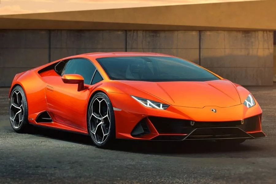 A picture of the Lamborghini Huracan EVO