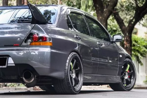 The right mags on the right car is a match made in heaven lancer evolution with te3