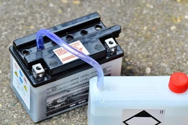 A car battery is a lead-acid battery A car battery