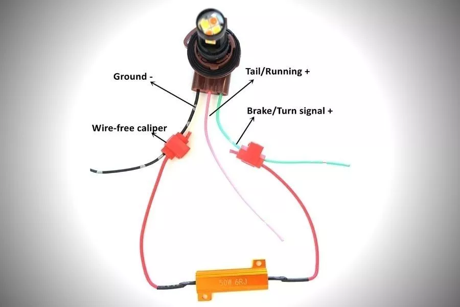 A picture of a load resistor