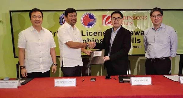 LTO renewal center_center in Robinson mall