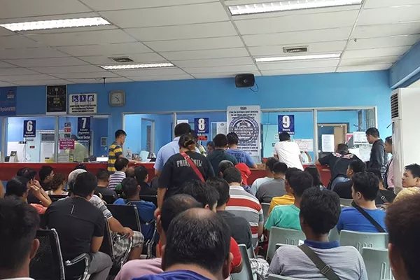 A picture of the LTO Marikina District Office