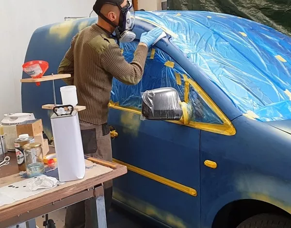 In any situation, the crucial thing to do is proper research man painting car