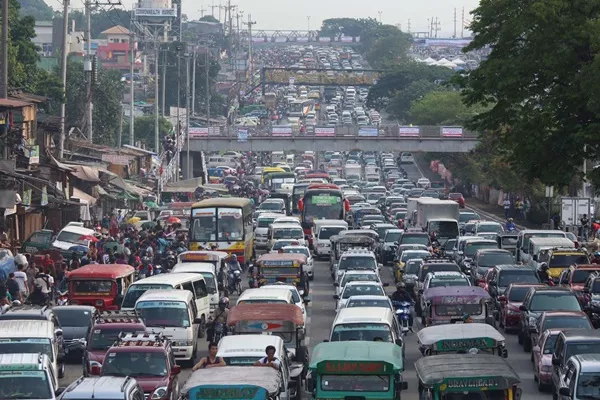 traffic in Manila