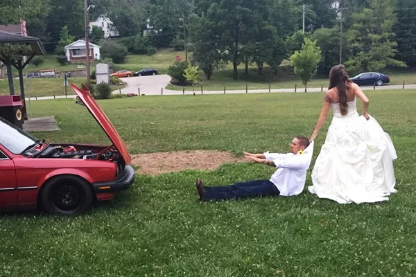 married car enthusiast