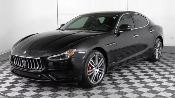 angular front of the Maserati Ghibli