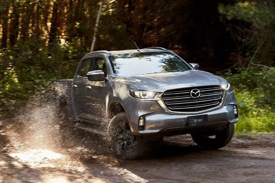 Third-gen Mazda BT-50 Mazda BT-50 front view