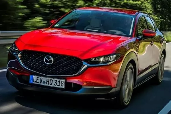 A picture of the 2020 Mazda CX-30