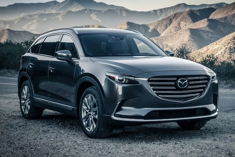 One of the sleekest-looking family cars in the market today. A picture of the Mazda CX-9