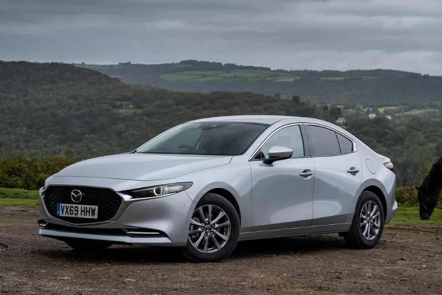 A picture of the Mazda3 sedan