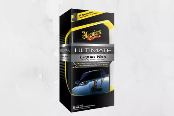 Meguiar's Ultimate Liquid Wax in its box A picture of Meguiar's ultimate liquid wax still in its bottle