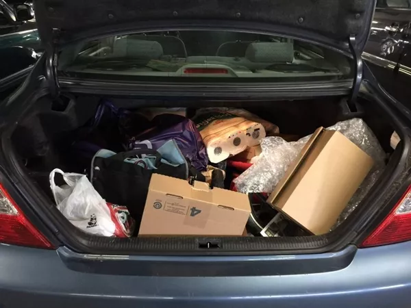 messy trunk