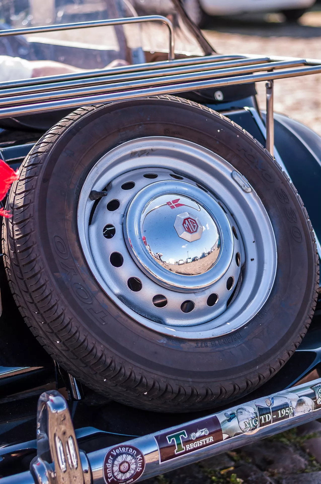 MG spare tire 