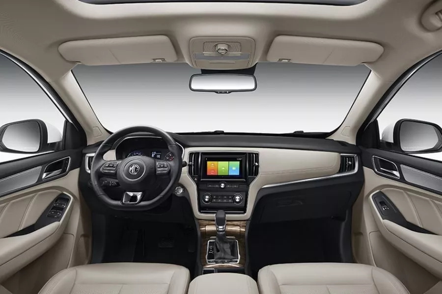 MG RX5 interior view