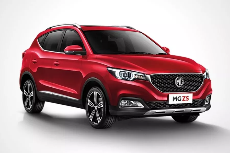 MG ZS front view