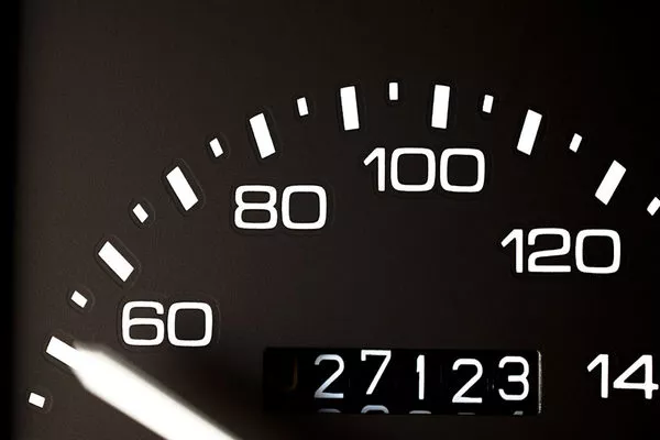Car gauge and mileage