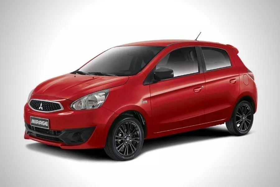 A picture of the Mitsubishi Mirage hatchback