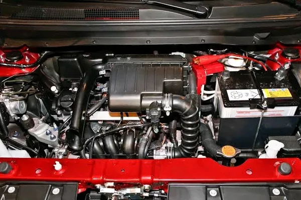 Sure is A lot of Space In Here Mitsubishi Mirage G4 Engine