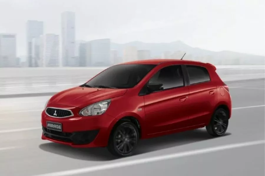 Mitsubishi Mirage front view