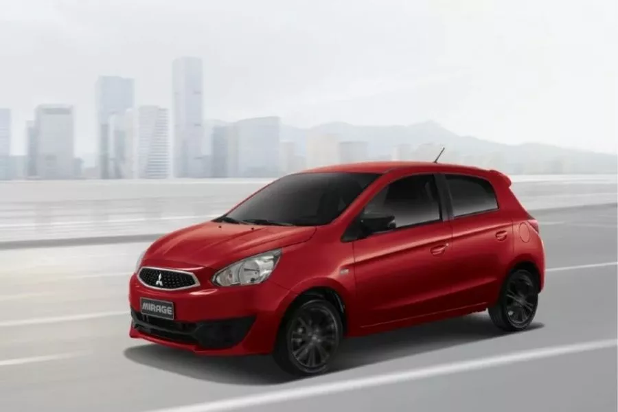 Mitsubishi Mirage front view