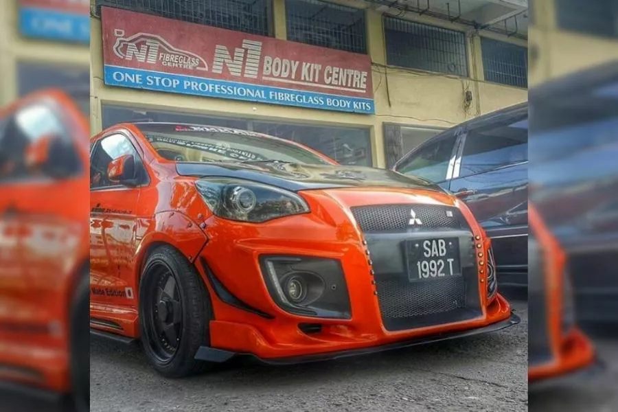 Mitsubishi Mirage G4 front view