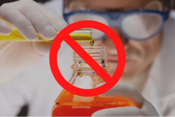 Man pouring substances