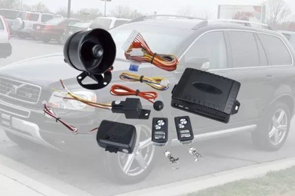 car alarm components 