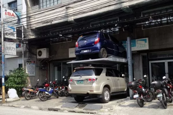 Mechanical elevated parking