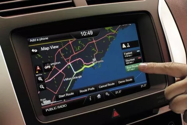 In-car navigation in today's cars come preloaded with waypoints and places of interest In-car navigation