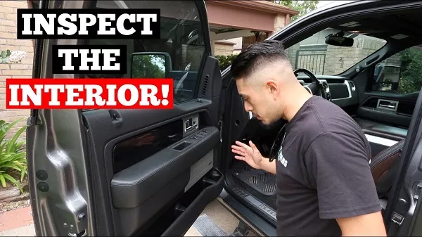 inspect car interior