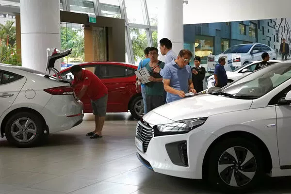 Cars in the manufacturer