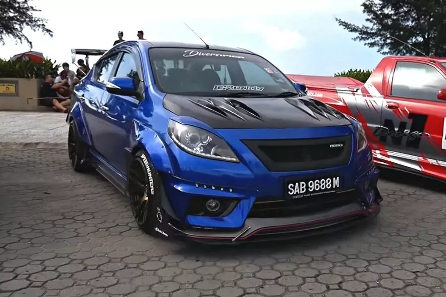 Nissan Almera Rocket Bunny Custom Nissan Almera modified